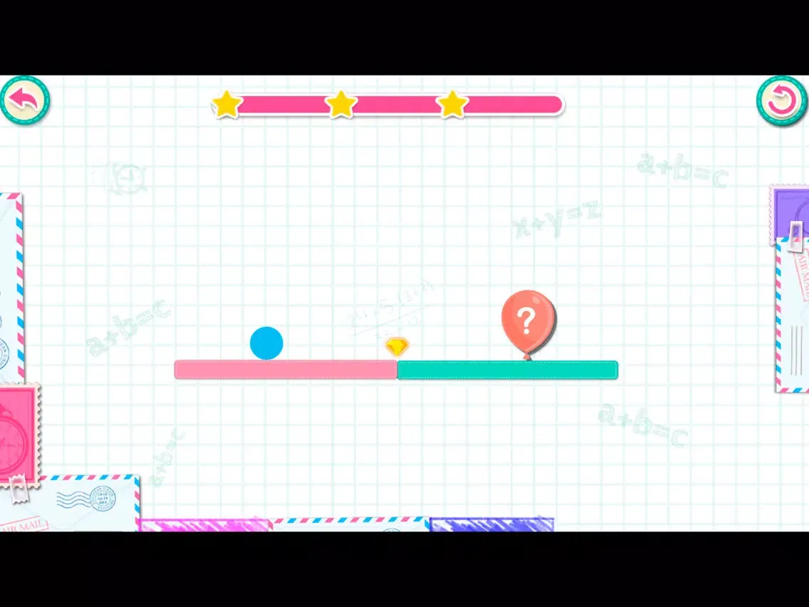 ภาพหน้าจอของ Physics Doodles - Line Puzzle iPad 