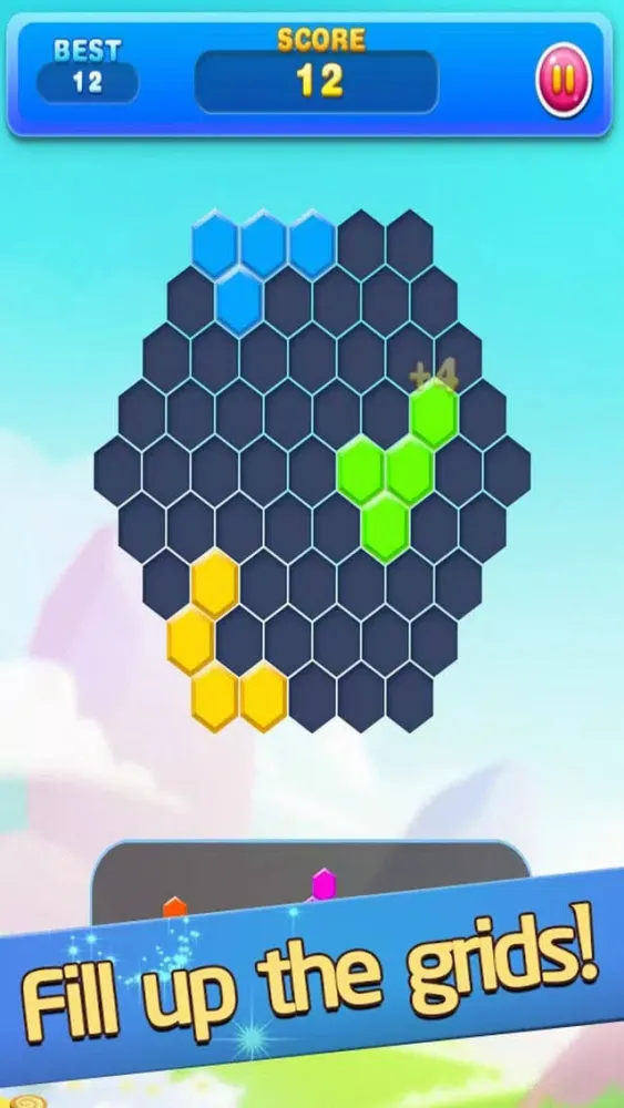 Tangkapan layar Hex Block Plus Fun