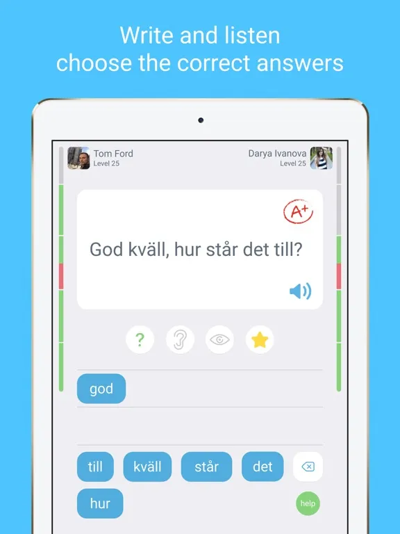 Скриншоты Learn Swedish with LinGo Play iPad 