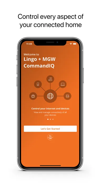 Lingo + MGW CommandIQ Screenshots