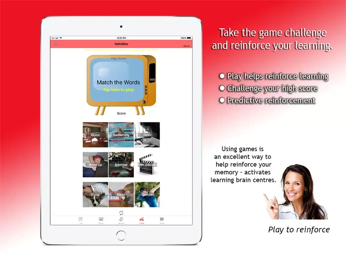 Capturas de tela do Learn Indonesian Fast with Lingo Links (PRO) iPad 