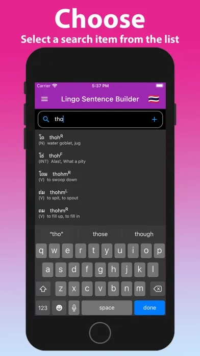 Lingo TH: Thai Language应用截图