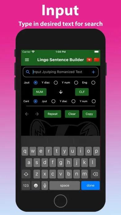 LingoCN: Cantonese Language Screenshots