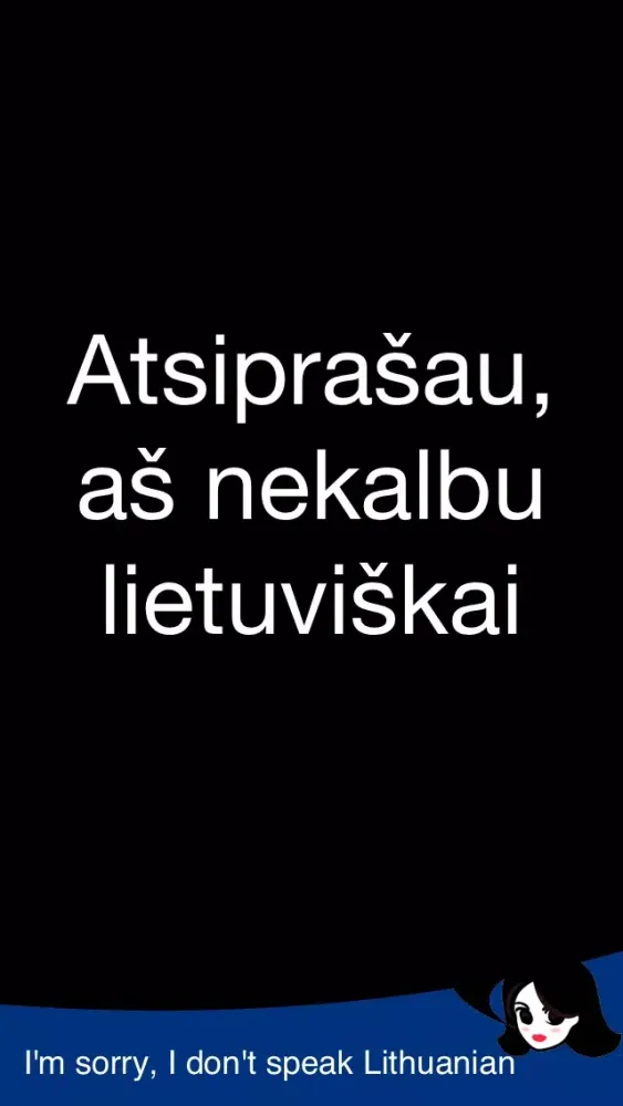 Lingopal Lithuanian LITE - talking phrasebook Ekran Görüntüleri