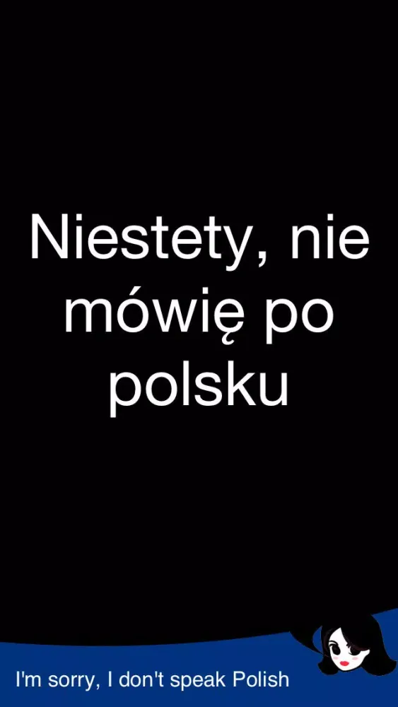 Zrzuty ekranu Lingopal Polish LITE - talking phrasebook