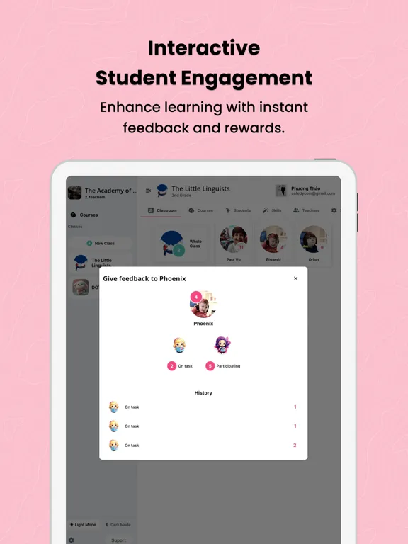 Tangkapan layar Teachers Copilot: AI Classroom iPad 