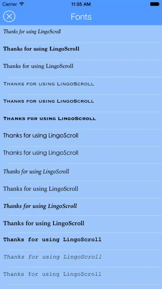 LingoScroll स्क्रीनशॉट