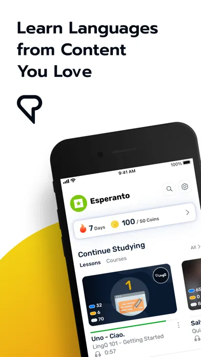 Tangkapan skrin Learn Esperanto | Fun Course