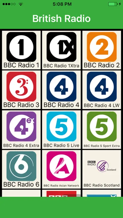 Tangkapan skrin British Radio (UK Radio)