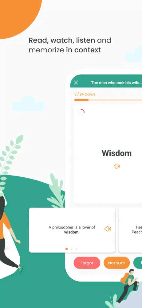 Capturas de pantalla de AI Flashcards Maker—Linguamill