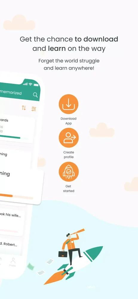 Capturas de pantalla de AI Flashcards Maker—Linguamill