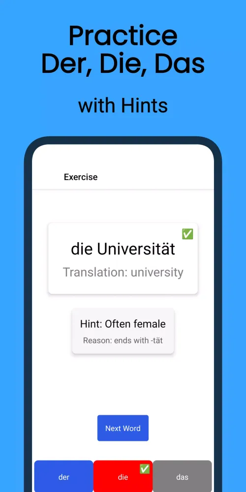 Screenshot di Learn German words & Grammar