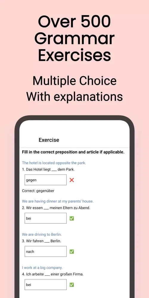 Screenshot di Learn German words & Grammar