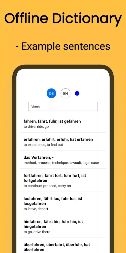 Screenshot di Learn German words & Grammar