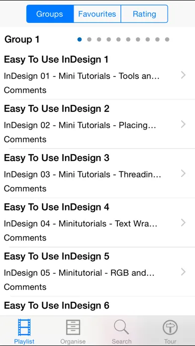 Capturas de tela do Easy To Use - Adobe InDesign Edition
