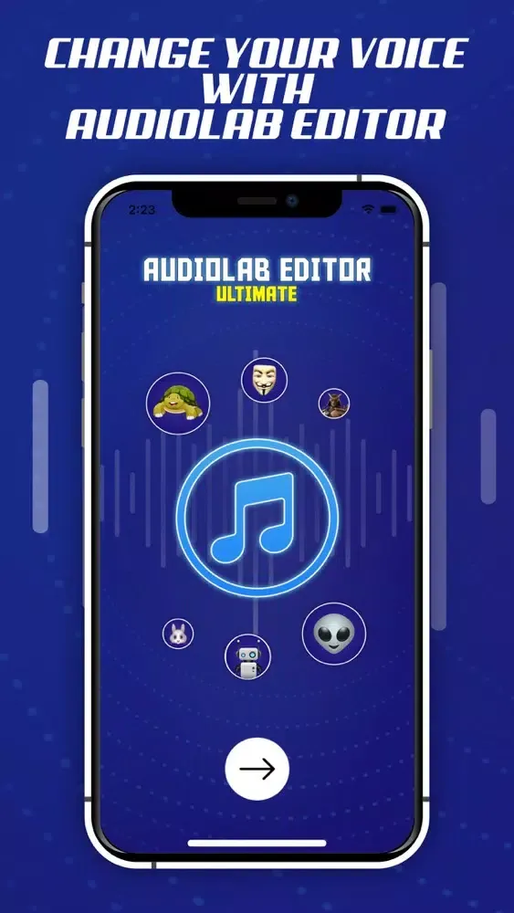 Tangkapan skrin AudioLab Editor Ultimate