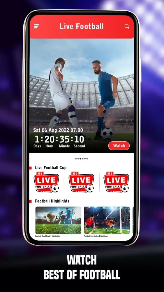 Live Football Ultra 스크린샷
