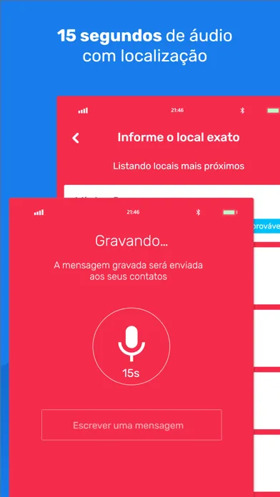 Direct Line: Emergency App Screenshots