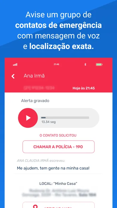 Direct Line: Emergency App Screenshots