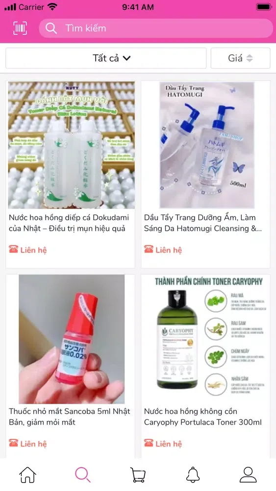 Linh Nguyễn Cosmetics Screenshots