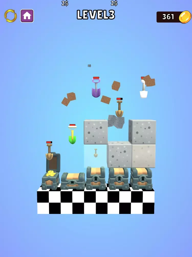 Captures d'écran de Green vs monster iPad 