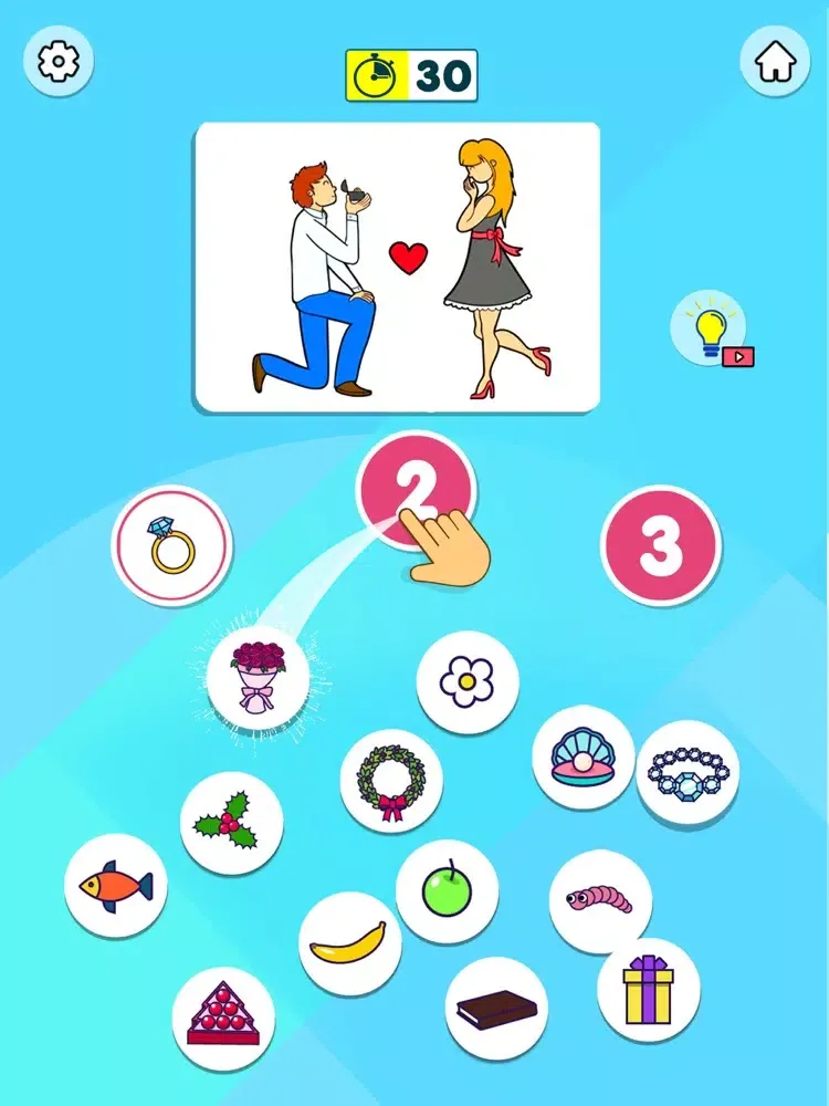 Ảnh chụp màn hình của Link Association - Brain Games iPad 