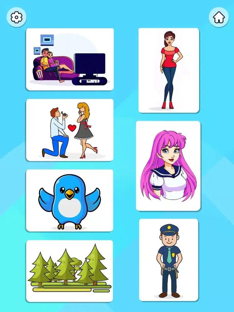 Ảnh chụp màn hình của Link Association - Brain Games iPad 