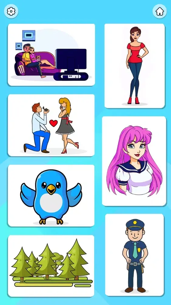 Ảnh chụp màn hình của Link Association - Brain Games