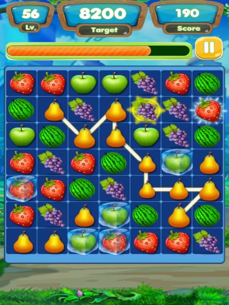 Fruits Blast: Match 3 Puzzle iPad  स्क्रीनशॉट