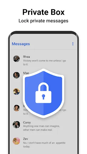 Messenger SMS - Text Messages Screenshots