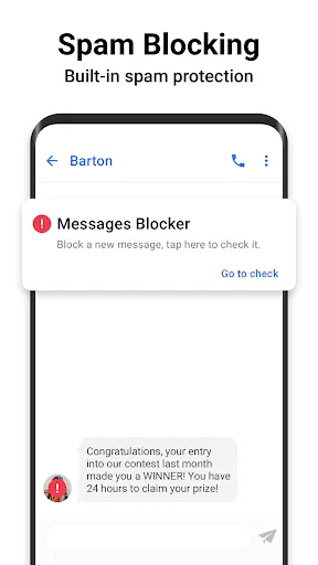 Messenger SMS - Text Messages Screenshots