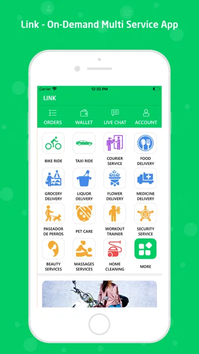 Ảnh chụp màn hình của Link Bolivia