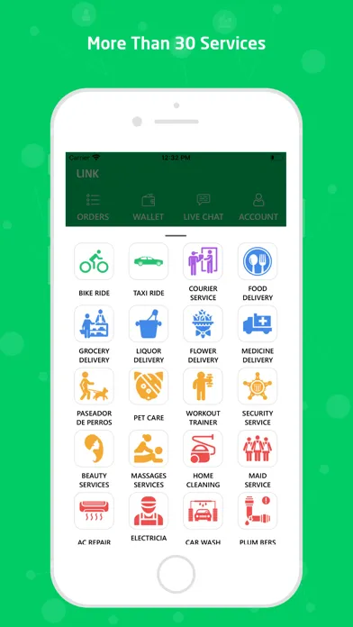 Ảnh chụp màn hình của Link Bolivia