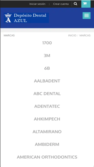 Captures d'écran de Depósito Dental Azul