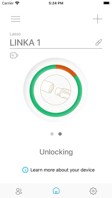 LINKA Smart Lock Screenshots
