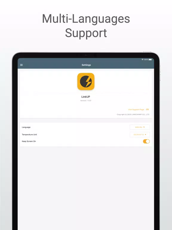 ภาพหน้าจอของ LinkUP: Power Management iPad 