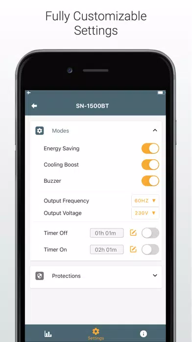 ภาพหน้าจอของ LinkUP: Power Management