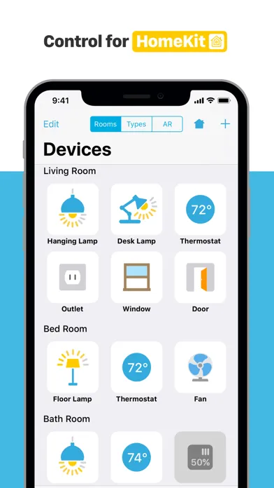Devices – Control for HomeKit स्क्रीनशॉट