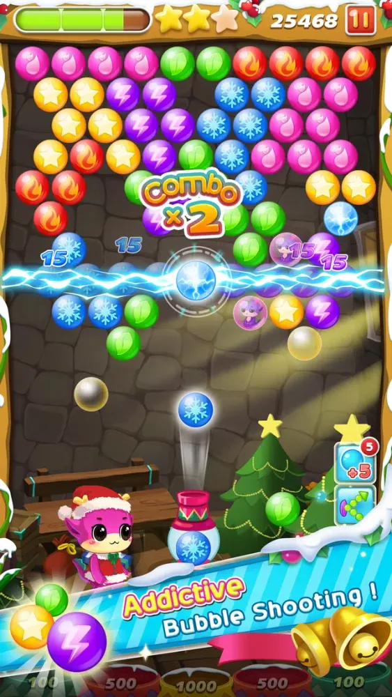Ảnh chụp màn hình của Bubble Shooter Legend Holiday