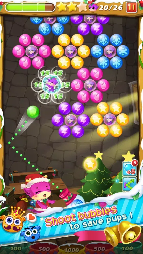 Ảnh chụp màn hình của Bubble Shooter Legend Holiday