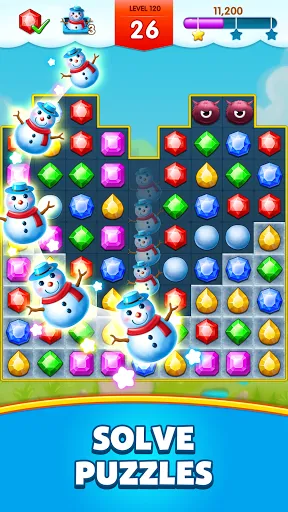 ภาพหน้าจอของ Jewels Legend - Match 3 Puzzle