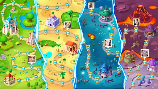 ภาพหน้าจอของ Jewels Legend - Match 3 Puzzle