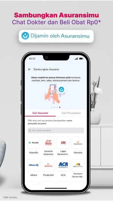 Capturas de tela do Halodoc: Doctor & Medicine