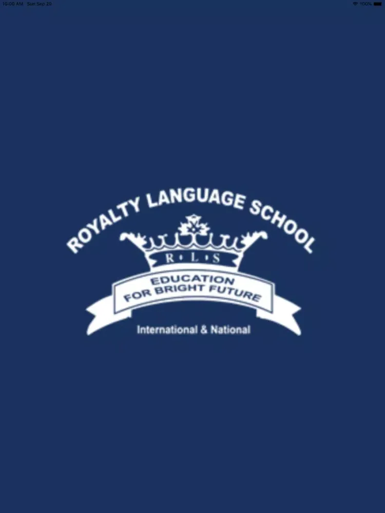 Royalty Language School iPad  স্ক্রিনশট