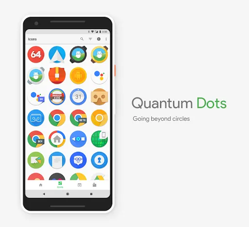 Quantum Dots - Icon Pack Ekran Görüntüleri
