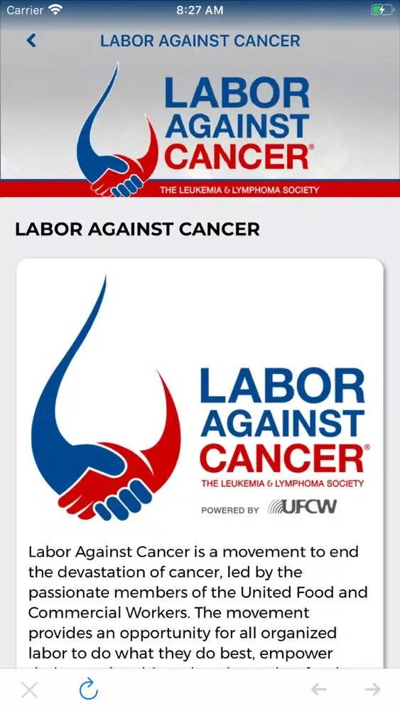 Labor Against Cancer Screenshots