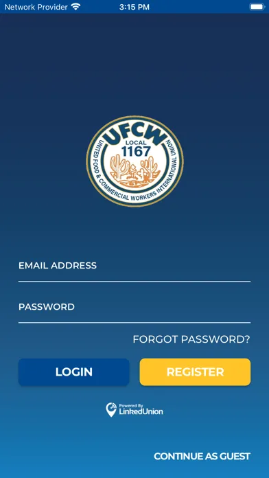 ภาพหน้าจอของ UFCW 1167