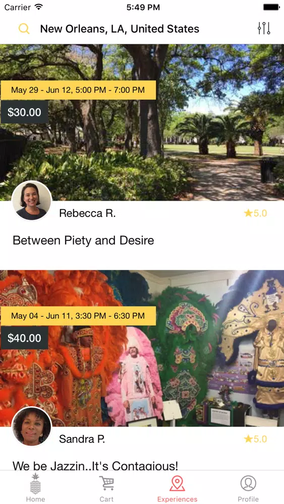FUHWE Local Tours in New Orleans Screenshots