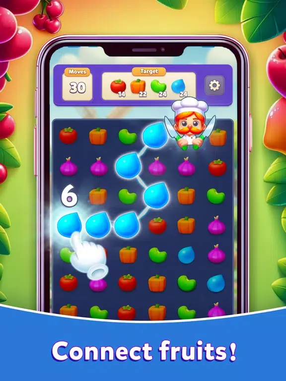 Chef Ninja: Connect & Cut iPad  Screenshots
