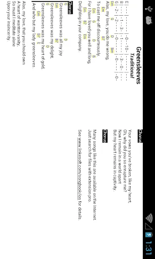 SongBook スクリーンショット